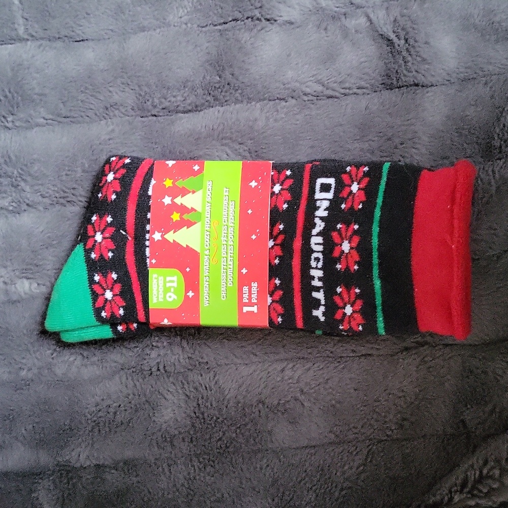 Naughty, Nice, I Tried Socks For Women! NWT!